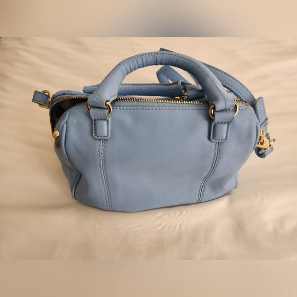 Cynthia Rowley Light Blue Mini Bag with Gold Details - Picture 5 of 9